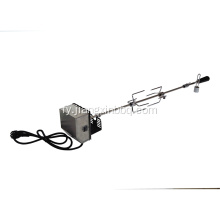 Elektryske Stainless Steel Deluxe BBQ Rotisserie Spit